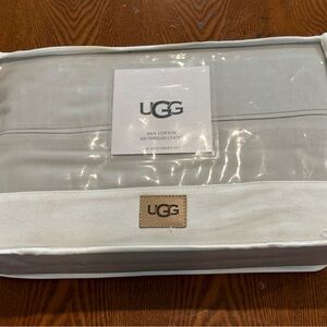 BRAND NEW - UGG Cal King Sheet Set - 100% Cotton